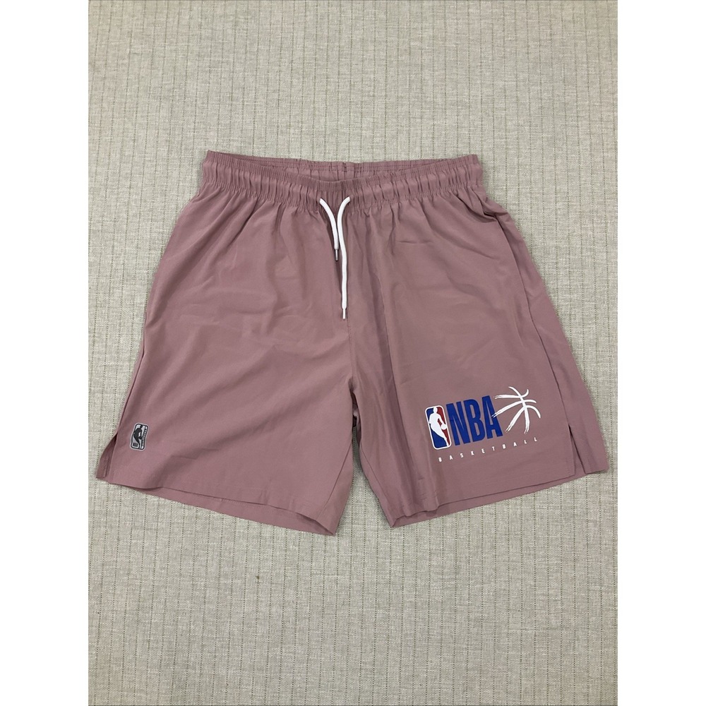 NBA Basketball Athletic Baggy Shorts Pink Men's Large